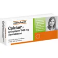 Produktbild: Calcium-ratiopharm® 500 mg