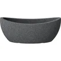 Produktbild: Scheurich Jardiniere Wave Globe 58 cm x 24 cm Schwarz-Granit