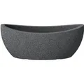 Produktbild: Scheurich Jardiniere Wave Globe 58 cm x 24 cm Schwarz-Granit