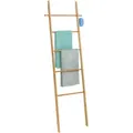 Produktbild: Wenko Handtuchleiter Bahari, Braun, Holz, Bambus, 57x170x4 cm, Badaccessoires, Duschzubehör, Handtuchhalter