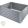 Produktbild: TECTAKE Hochbeet Salvia 600l verzinkt 120x90x57cm - silber
