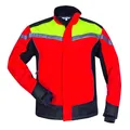 Produktbild: Elysee Waldarbeiter Softshell-Jacke, rot/gelb/schwarz, 22755 XL (58/60)