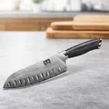 Produktbild: SHAN ZU Santoku Messer 18cm Japanischer Klingenstahl AUS-10V Küchenmesser 200115