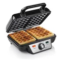Produktbild: Tristar WF-2195 Waffeleisen – Zwei Waffeln gleichzeitig – Antihaftbeschichtung