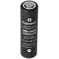 Produktbild: Keeppower IMR18650 3500mAh, 3,6V - 3,7V Li-Ion-Akku Flat Top Abmessungen beachten 65,1x18,45mm