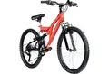 Produktbild: Galano Mountainbike FS180, 18 Gang, Kettenschaltung, Jugendfahrrad ab 8 130-145 cm MTB Fully Fahrrad Mädchen Jungen