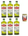 Produktbild: Bertolli Olio Extra Vergine “Originale” – 6×1 L natives Olivenöl extra, kalt extrahiert, ausgewogen & mild, ideal für kalte/warme Küche, Familien- & Vorratspack + Italian Gourmet polpa