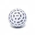Produktbild: Dice4friends Würfel D100 White-Black 285043