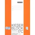 Produktbild: Schreibblock Kieser Aqua, A4, LIN 17C, liniert, 50Blatt