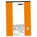 Produktbild: BRUNNEN Kieserblock 17 C Lineatur 21 liniert A4 50 Blatt 100 Seiten gelocht neu