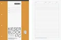 Produktbild: Kieserblock Schreibblock KIESER Din A4-50 Blatt / 4-Fach gelocht 17C 17 C B-Ware