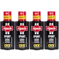 Produktbild: Alpecin CTX SPORT 4 x 250ml Coffein Shampoo mit Taurin und Mikronährstoffen