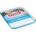 Produktbild: Pyrex Backplatte 32x26x2cm, Borosilikatglas, klar