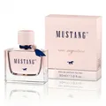 Produktbild: MUSTANG Signature for her Parfüm Damen, 30ml I Blumig-holziges Eau de Parfum Damen I Frauen Parfüm für jedes Alter I Feminin, leicht & elegant mit Pfirsichblüte, Maiglöckchen, Patchouli