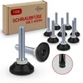 Produktbild: LouMaxx Regulierschraube M8 – Verstellbare Füße M8x45 mm - Nivellierfüße