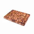 Produktbild: Tramontina CHURRASCO Stirnholz Schneidebrett Tranchierbrett Teakholz 45 x 34 cm
