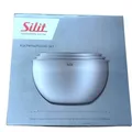 Produktbild: SILIT Küchenschüssel Set 3 teilig 18|22|24 cm stapelbar Edelstahl Rührschüssel ✅