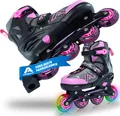 Produktbild: Apollo Champion, größenverstellbare Inline Skate - Pink - Größe M (35-38)