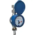 Produktbild: Meibes - Garten-wasserzähler Aufputz Für Kaltwasser - Set Mit Anschlussmaterial - Baulänge 110 Mm