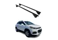Produktbild: OMAC Dachträger Grundtäger für Chevrolet Trax 2013-2022 75kg Metall Schwarz 2 tlg (2-St), Wasserbeständig,Abnehmbar,Multifunktional,Leichtgewichtig