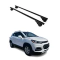 Produktbild: Dachträger Grundtäger für Chevrolet Trax 2013-2022 75kg Metall Schwarz 2 tlg
