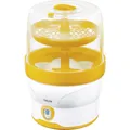 Produktbild: Beurer BY 76 Babyflaschensterilisator Weiß, Gelb