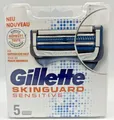 Produktbild: Gillette SkinGuard Sensitive Rasierklingen 5er Herren Original Neu OVP System