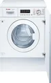 Produktbild: Bosch WKD28543 Serie 6 Einbau-Waschtrockner, 7 kg Waschen und 4 kg Trocknen, 1400 UpM, Beladungsmenge 7-4 kg, Auto Dry: optimale Trocknung, Sportswear-Programm, Schnell & Mix leise