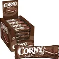 Produktbild: Corny Müsliriegel Milch Dark und White, je 40g, 24 Riegel