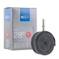 Produktbild: Schwalbe Fahrradschlauch Nr. 17 – Trekking & City Schlauch 28 Zoll (ETRTO 28/47-622/635) – Ventil SV 40mm – Robust & Alltagstauglich – Schlauch für Fahrrad