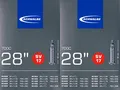 Produktbild: 2X Schwalbe SV 17 Schlauch 28 622 Ventil: Französisch Sclaverand SV17 28 Zoll