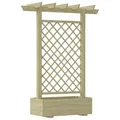Produktbild: Holz Imprägniert Pergola Pflanzkübel Rankgitter Rankhilfe Rosenbogen vidaXL