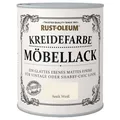 Produktbild: Rust-Oleum 750ml Kreidefarbe Möbellack Antikweiß Kreidig-Matt Möbelfarbe Finish