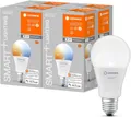 Produktbild: 4 x LED Smart+ Birnen A60 9W = 60W E27 matt dimmbar CCT 2700K-6500K App WiFi