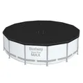 Produktbild: Poolabdeckung Rund Ø 427 cm Abdeckplane Poolplane für Bestway Frame Pools