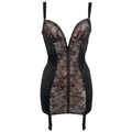 Produktbild: Gossard Corsage VIP Retrolution Staylo Push-Up Miederkleid Black (Shapekleid, 1-tlg., Teilspitze) schwarz 70F