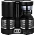 Produktbild: Krups KM 8508 Doppel-Automat Kaffee/Tee schwarz für 2x 10 Tassen NEU & OVP