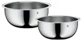 Produktbild: WMF Function Bowls Küchenschüssel-Set, 2-teilig, Ø 22 und 24 cm, Cromargan Edelstahl, multifunktional als Rührschüssel, Salatschüssel, Servierschüssel, stapelbar