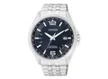 Produktbild: Funkuhr CITIZEN, silber (silberfarben, dunkelblau), Armbanduhren, Herren, silberfarben, Funkuhr, Armbanduhr, Herrenuhr, Solar, Edelstahlarmband, Saphirglas, Datum