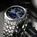 Produktbild: Citizen Elegant Funkuhr Herrenuhr CB0010-88L Blau