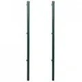Produktbild: Gartenpfosten verzinkter Stahl 200cm/6cm SONGMICS