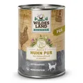 Produktbild: Wildes Land - Huhn PUR - 6 x 400 g - Hundefutter