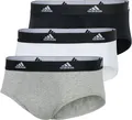Produktbild: adidas Sportswear Slip Active Flex Cotton (3er Pack) elastisch, ohne Eingriff, weich, Logo-Bund, Single Jersey-Qualität
