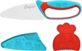 Produktbild: Chefclub Kinderkochmesser Messer für Kinder, blau/rot