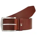 Produktbild: Tommy Hilfiger Ledergürtel New Denton 4 cm breit NEW DENTON BELT mit Flag-Logoschlaufe braun 90