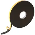 Produktbild: Lumonic 10m EPDM Dichtungsband Selbstklebend 20mm x 5mm | Moosgummi Dichtband für Fenster + Türen | Fensterdichtung, Türdichtung, Gummidichtung zum Kälteschutz