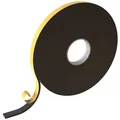 Produktbild: 10m EPDM Dichtungsband Selbstklebend 20mm x 5mm | Moosgummi Dichtband für Fen...