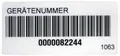 Produktbild: Beha Amprobe 2389952 1063D Aufkleber 1 St.