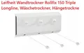 Produktbild: Leifheit Wandtrockner Rollfix 150 Triple Longline, Wäschetrockner, Hängetrockner