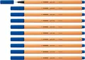 Produktbild: STABILO - Fineliner - point 88-10er Pack - mittelblau
